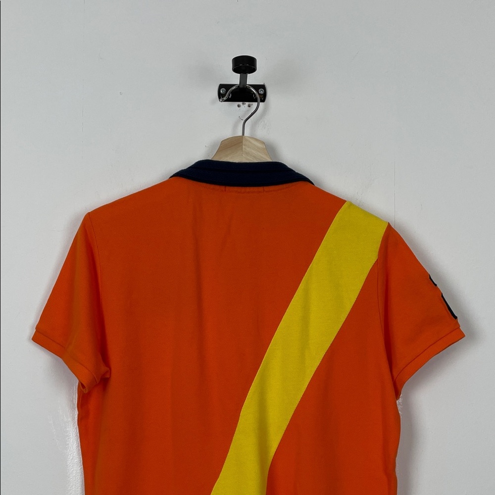 Vtg Polo Ralph Lauren Y2K The Skinny Polo Preppy Women's XL Casual Polo Shirt - Picture 8 of 9